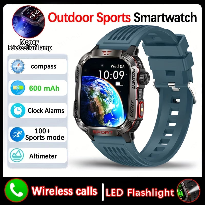 Glavix™ Men’s Military Outdoor Smartwatch – Android & iOS